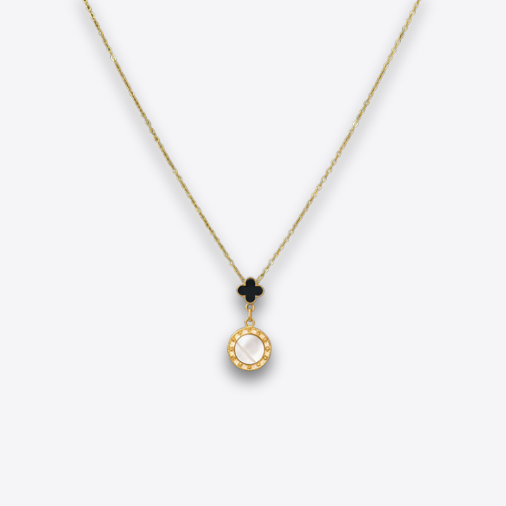 XZ109 – Gold & Black Necklace